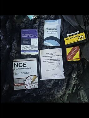 NCE Practice Questions Prep Bundle - Black & White